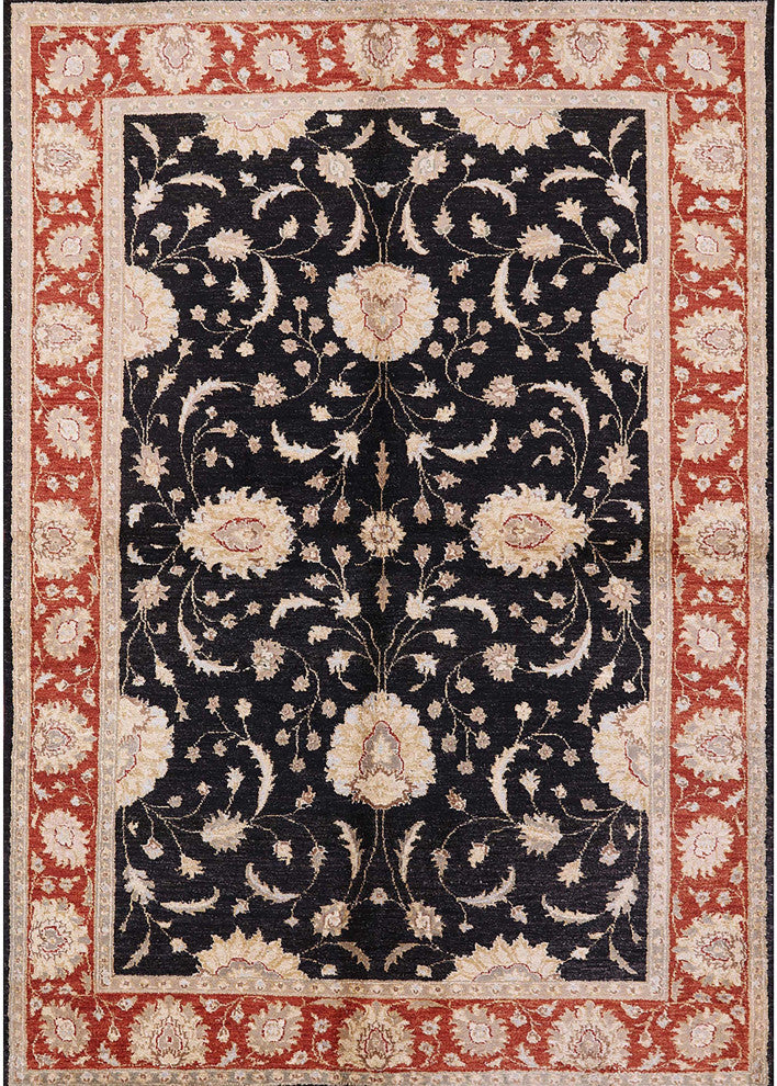 Ahgly Company Indoor Rectangle Mid-Century Modern Area Rugs, 2' x 4'