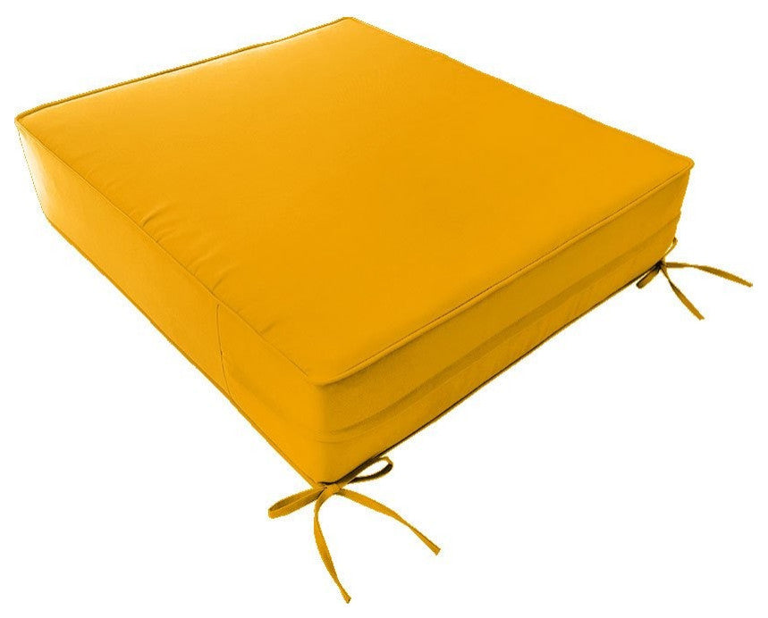 |COVER ONLY| Outdoor Pipe Trim Medium Deep Seat Backrest Pillow Slipcover AD108