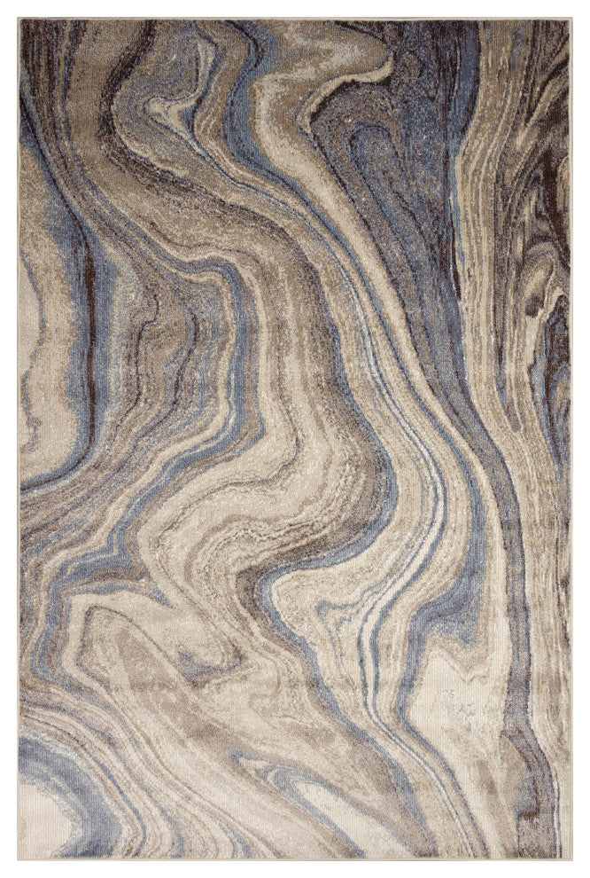 Ariana Marble Indoor Rug Cool 7'10"x9'10"