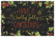 "Christmas Sentiments I Black" Digital Paper Print by Katie Pertiet, 50"x34"