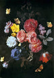 Otto Marseus Van Schrieck Vase of Flowers With Butterflies Wall Decal
