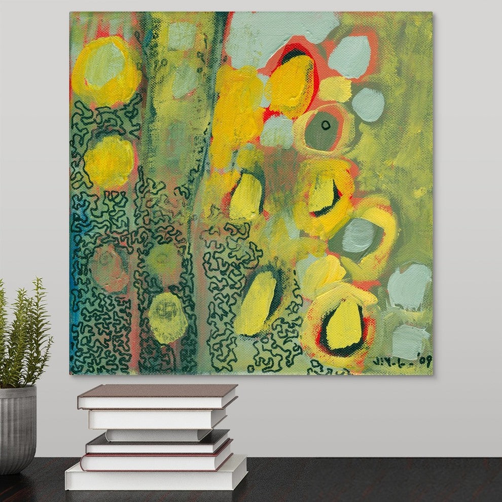 Winter Approaching Wrapped Canvas Art Print, 16"x16"x1.5"