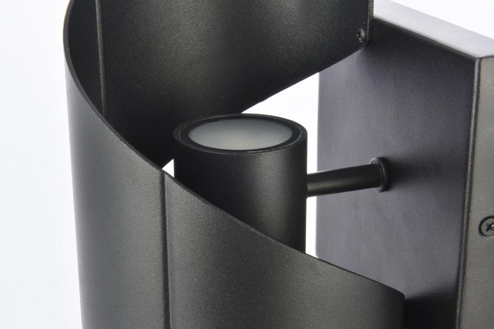 Trendy Fare LED Wall Sconce  (Black)