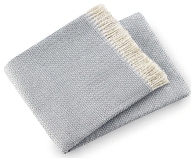 Soft Sky Blue Links Pattern Throw Blanket