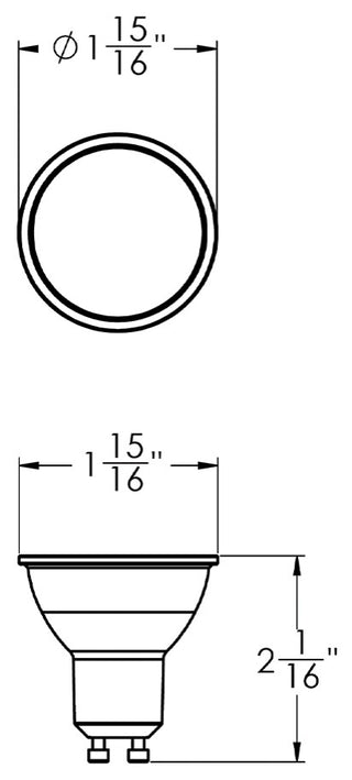 DALS Lighting Smart RGB+CCT Light Bulb, Gu10