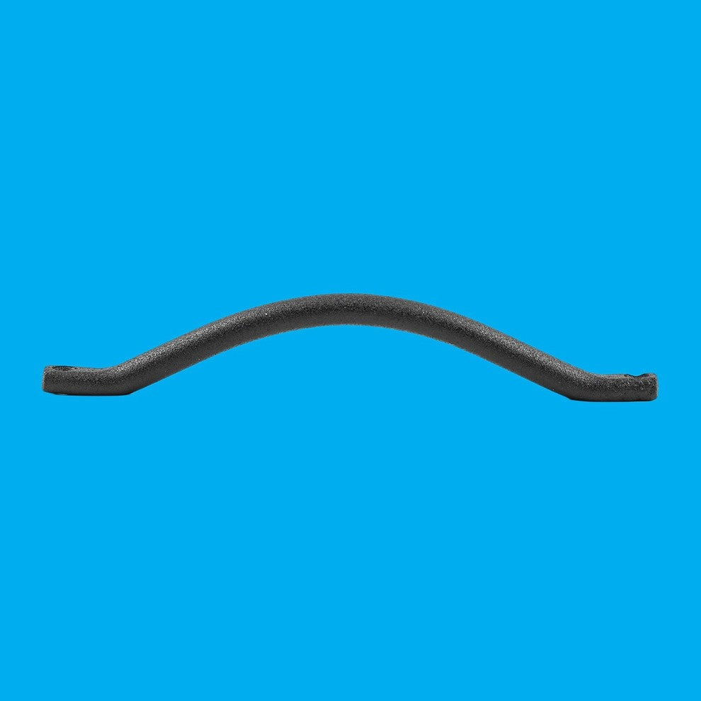 Door or Drawer Pull Black Wrought Iron 7" |