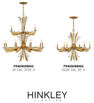 Fredrick Ramond Vida Medium Single Tier, Burnished Gold