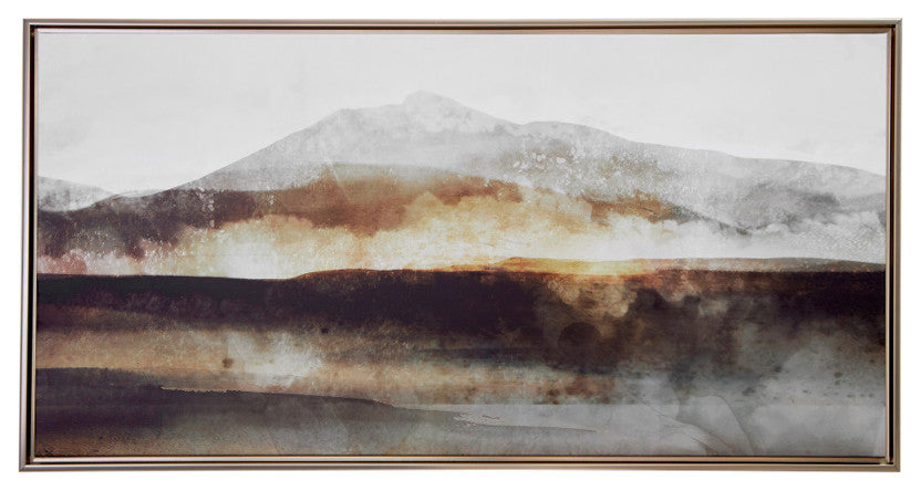 Uttermost - 32359 - Framed Canvas - Splash Of Land - Solid Wood