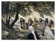 "The Sermon on the Mount: Christ's Exhortation to Apostles" Paper Art, 32"x24"