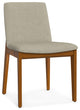 Selena Dining Chair (Set of 2) in Natural Linen Look Fabric