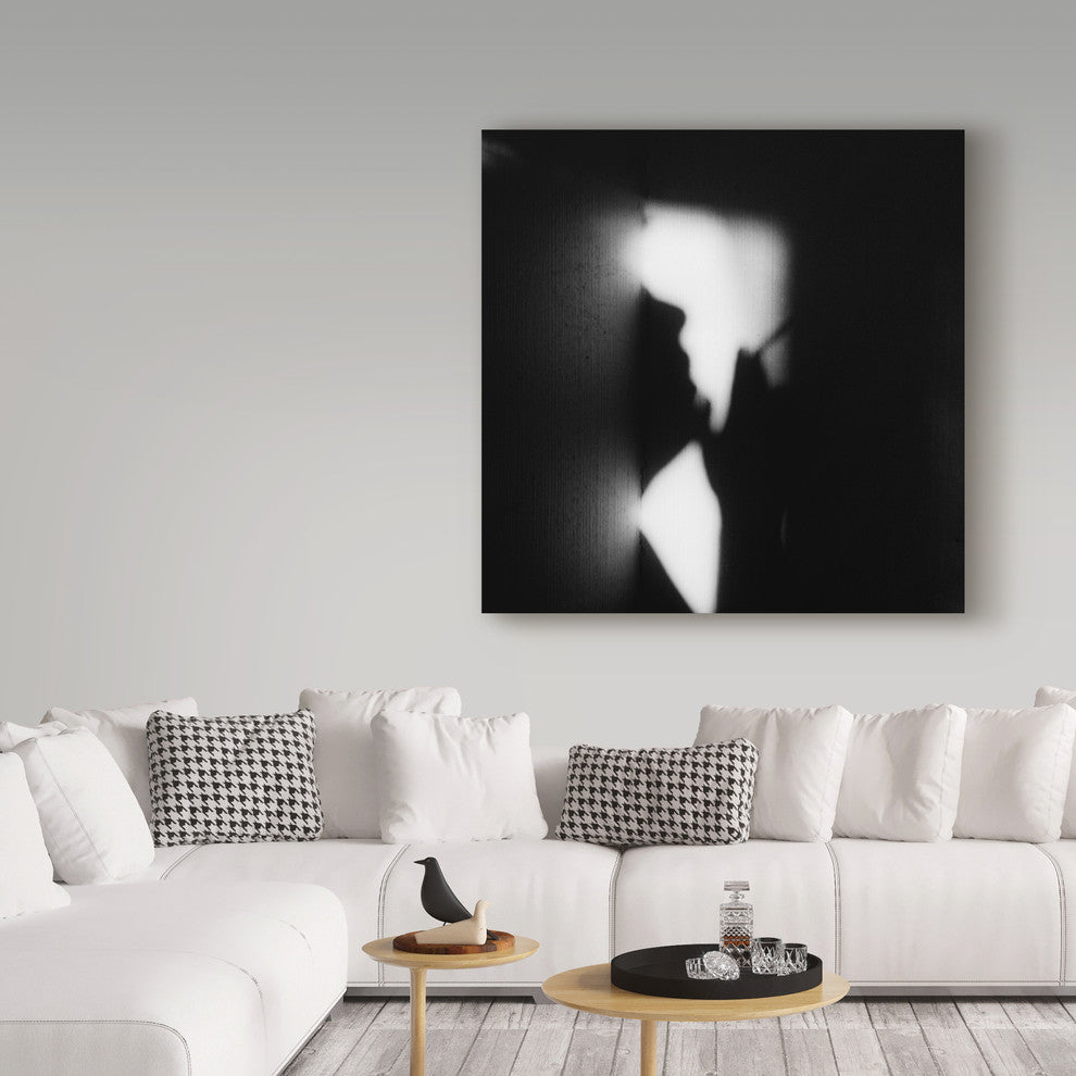 Lilianna Hakhverdyan 'Hieroglyph Of Loneliness' Canvas Art, 18"x18"