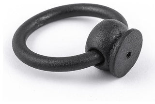 Cabinet Ring Pulls Mission Black Wrought Iron Pack of 20 |