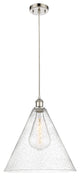 Innovations Lighting 516-1P-PN-GBC-164-LED Ballston Cone 1 Light 16" Pendant