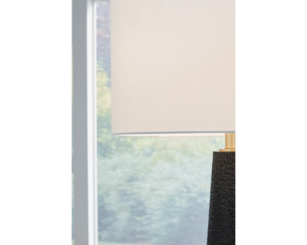 Hallburg Black/White Floor Lamp