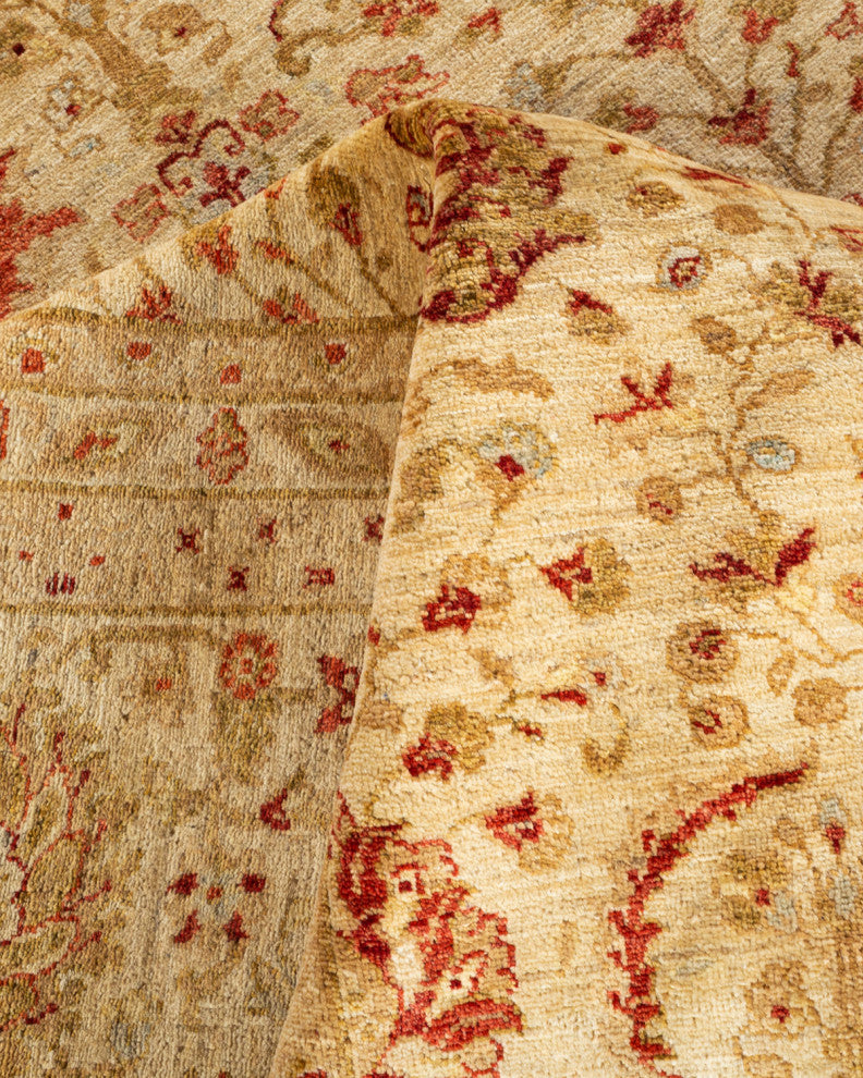 Muse One-of-a-Kind Hand-Knotted Area Rug Ivory, 9'1"x11'5"
