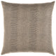 Surya Torrid Oatmeal Pillow Shell With Polyester Insert 18"H X 18"W