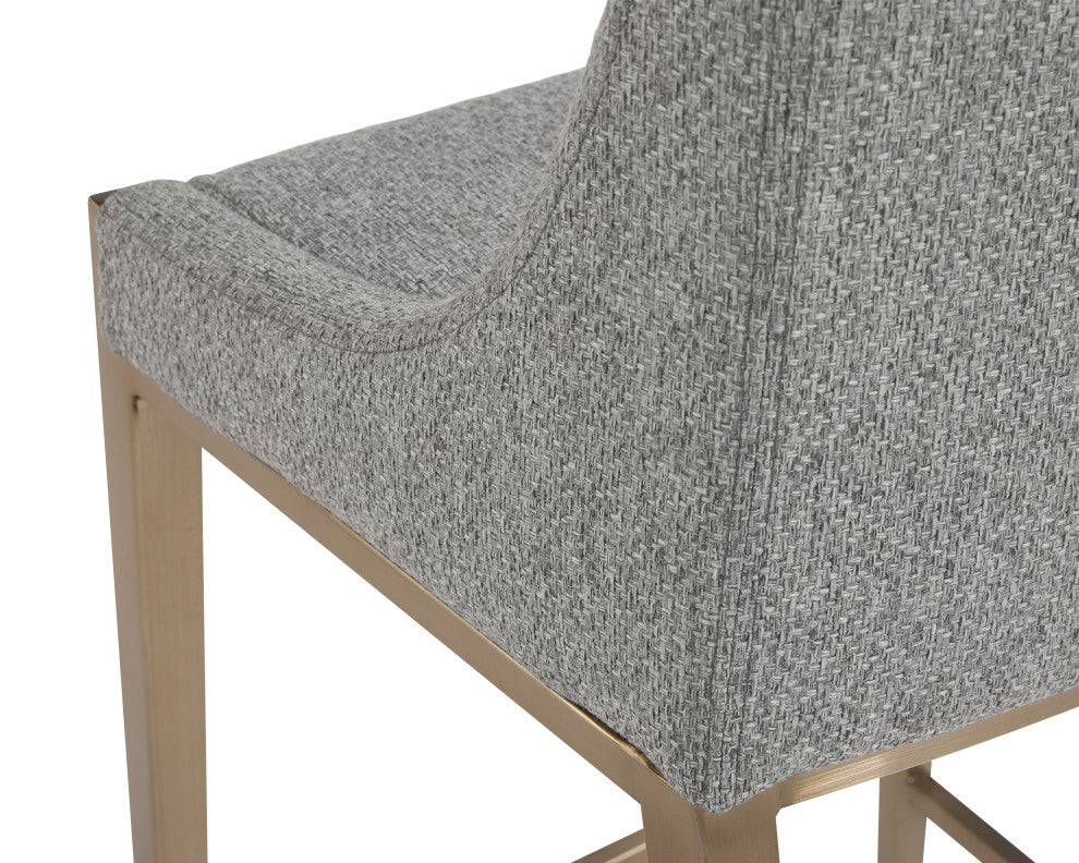 Dionne Counter Stool Monument Pebble