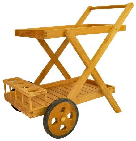 Anderson Teak TR-001 Cobana Serving Cart Trolley