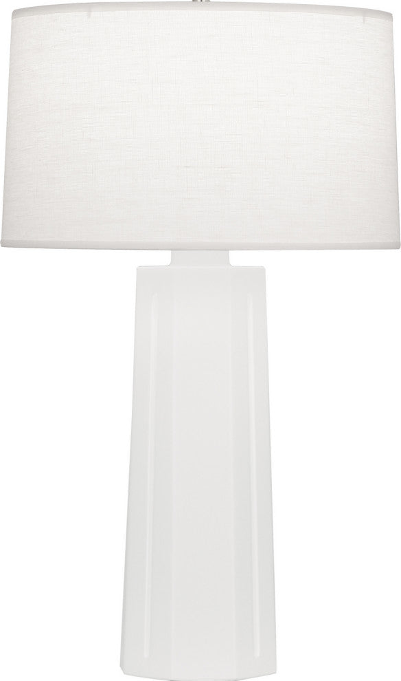 Robert Abbey RA-MLY60 1-Light Table Lamp, Mason