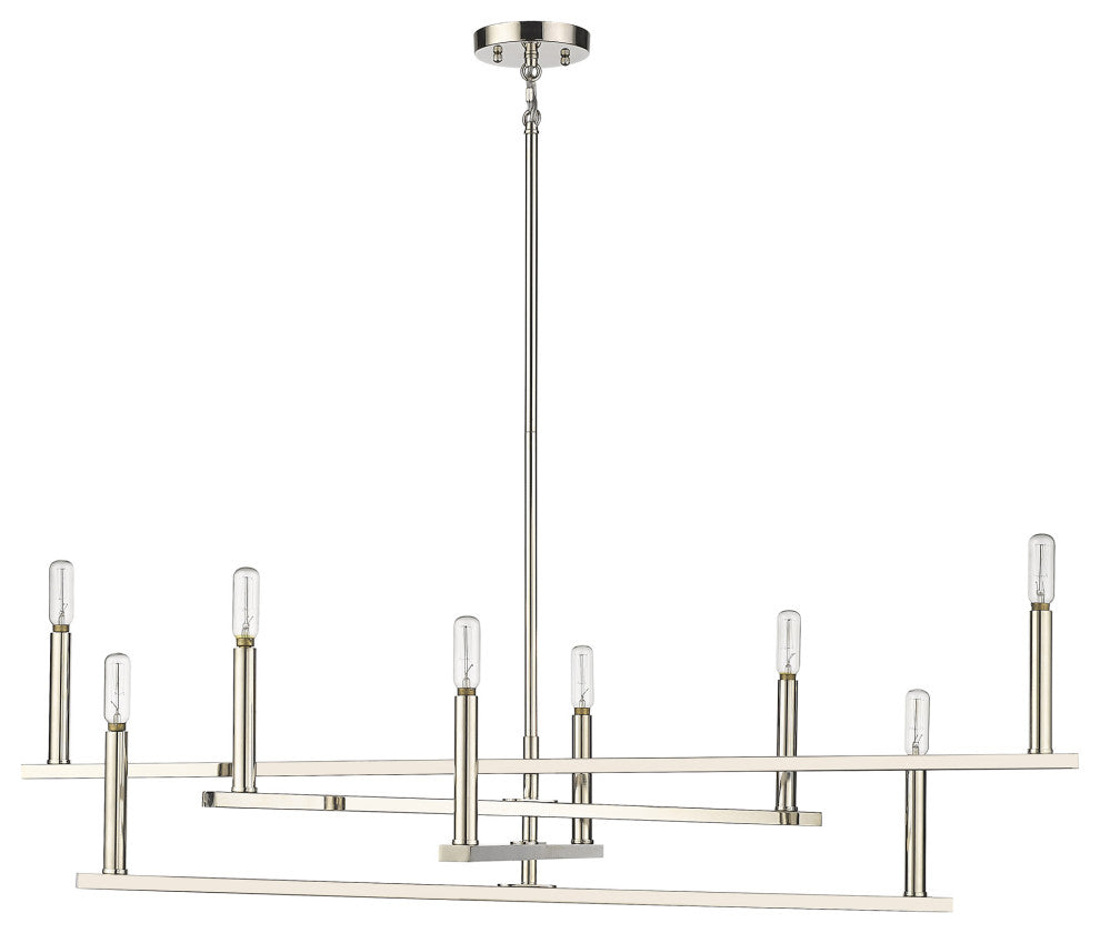 Hale Polished Nickel 8-Light Chandelier