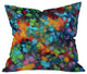 Madart Inc Color Blast Outdoor Throw Pillow, 26"x26"