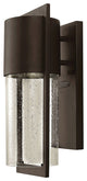 Hinkley Shelter Small Wall Mount Lantern, Buckeye Bronze