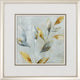 20" X 20" Champagne Gold Color Frame  Majestic Leaves (Set Of 3)