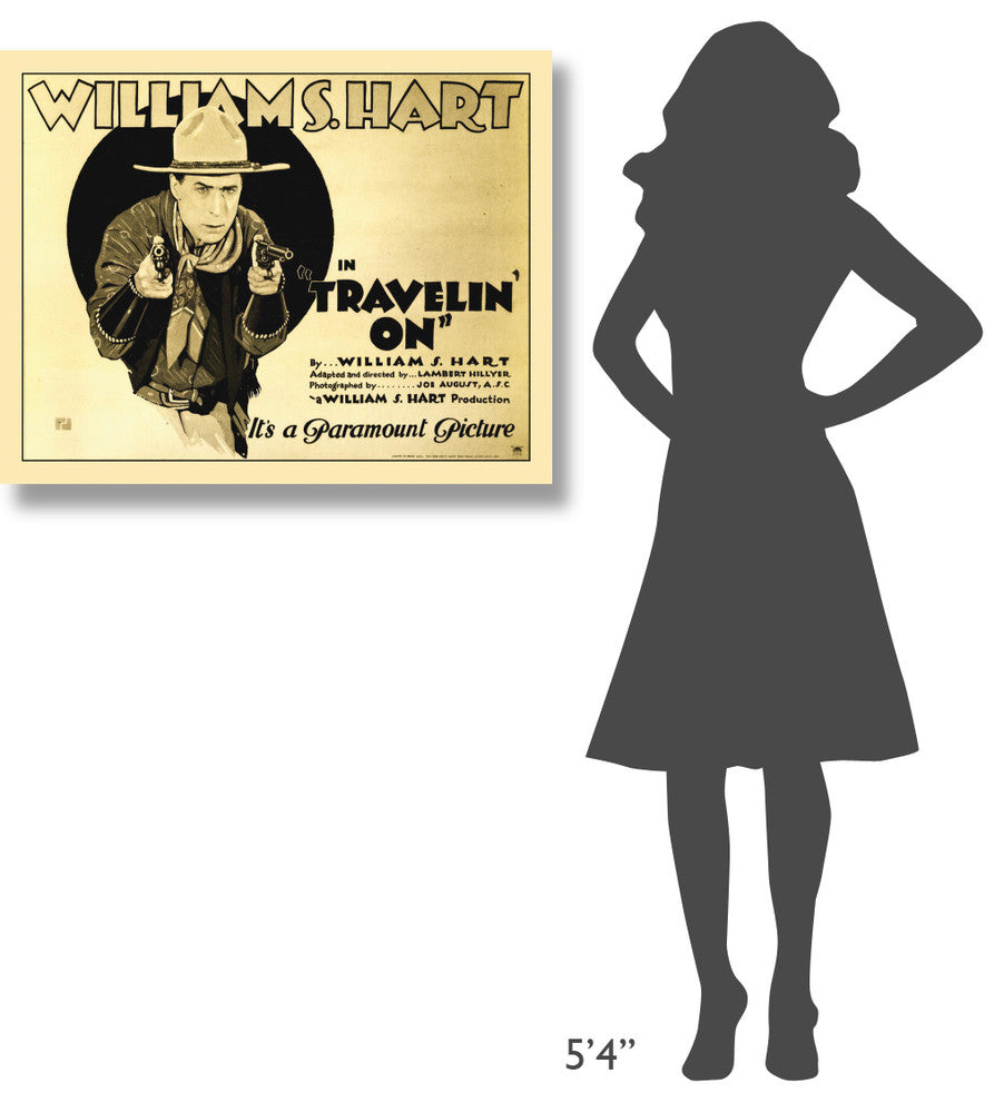 "Travelin On" Stretched Canvas Giclee by Hollywood Photo Archive, 35x28"