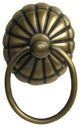 Ring Pull With Oval Melon Backplate