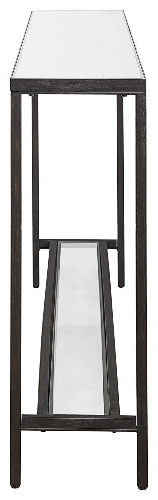 Uttermost Hayley Black Console Table