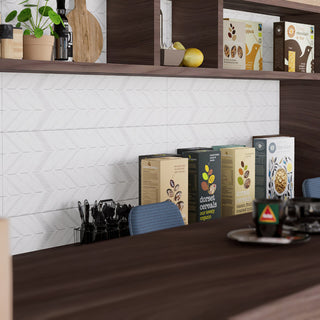 Lumiere Lelue Blanco Ceramic Wall Tile
