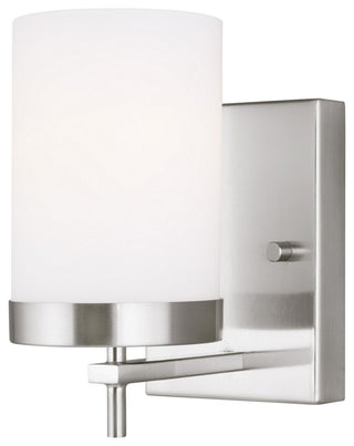 Zire 1-Light Wall / Bath Sconce, Brushed Nickel
