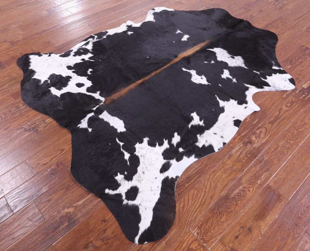 Natural Cowhide Rug 6' 11" X 5' 11" C2418