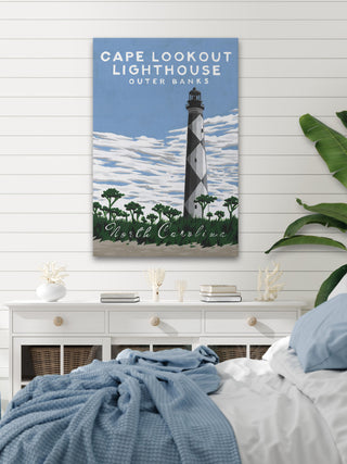 "Outer Banks" Painting Print on Wrapped Canvas, 8x12
