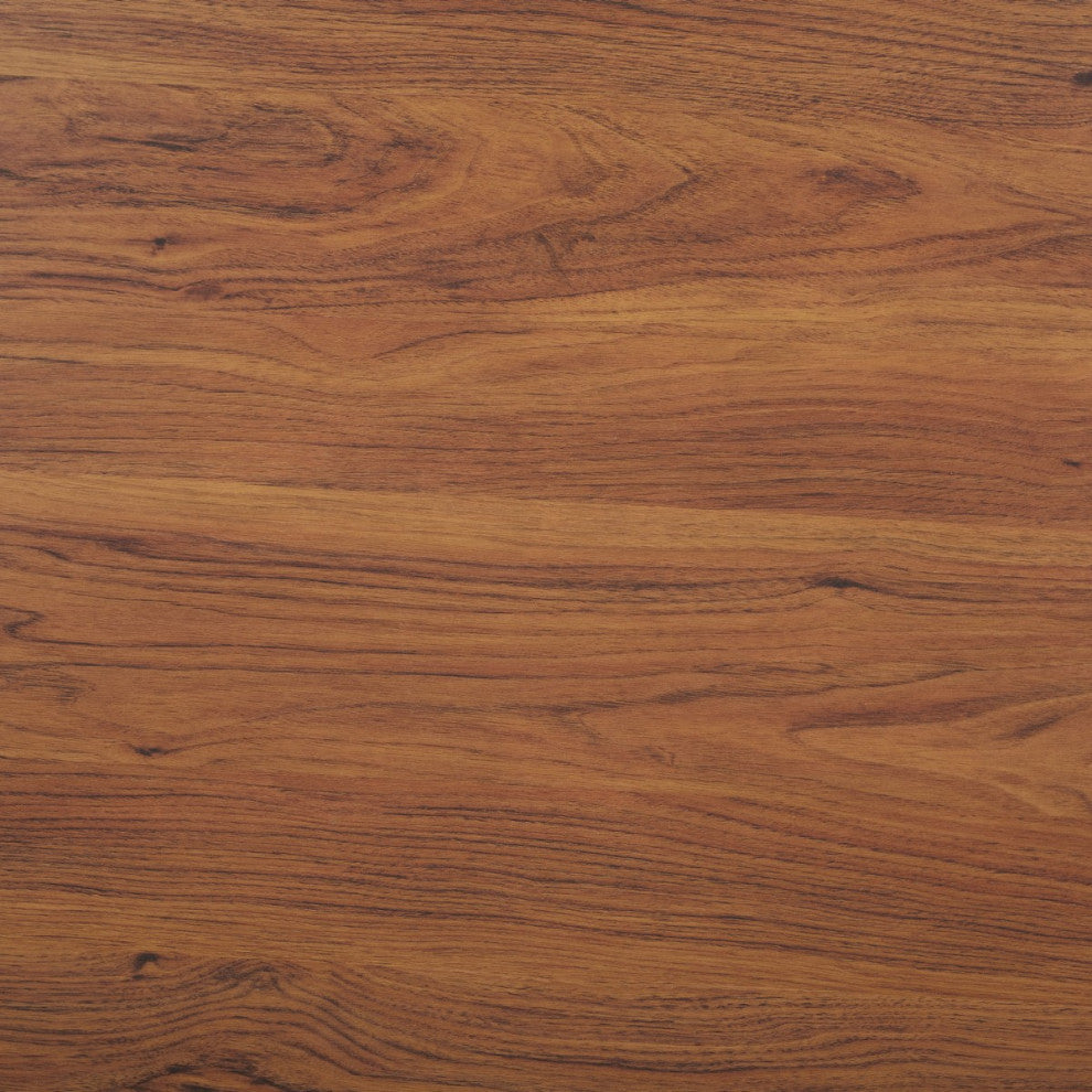 Safavieh Ceu 2 Door Coffee Table, Walnut/Gold