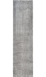 Shag Ivy Gray/ Rug, Gray, 2'6"x8' Runner