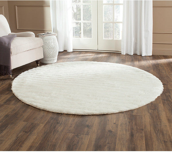 Safavieh Shag 500 SG554A 6' Round Pearl Rug