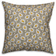 Paisley Pattern, Tan Throw Pillow Cover, 16"x16"