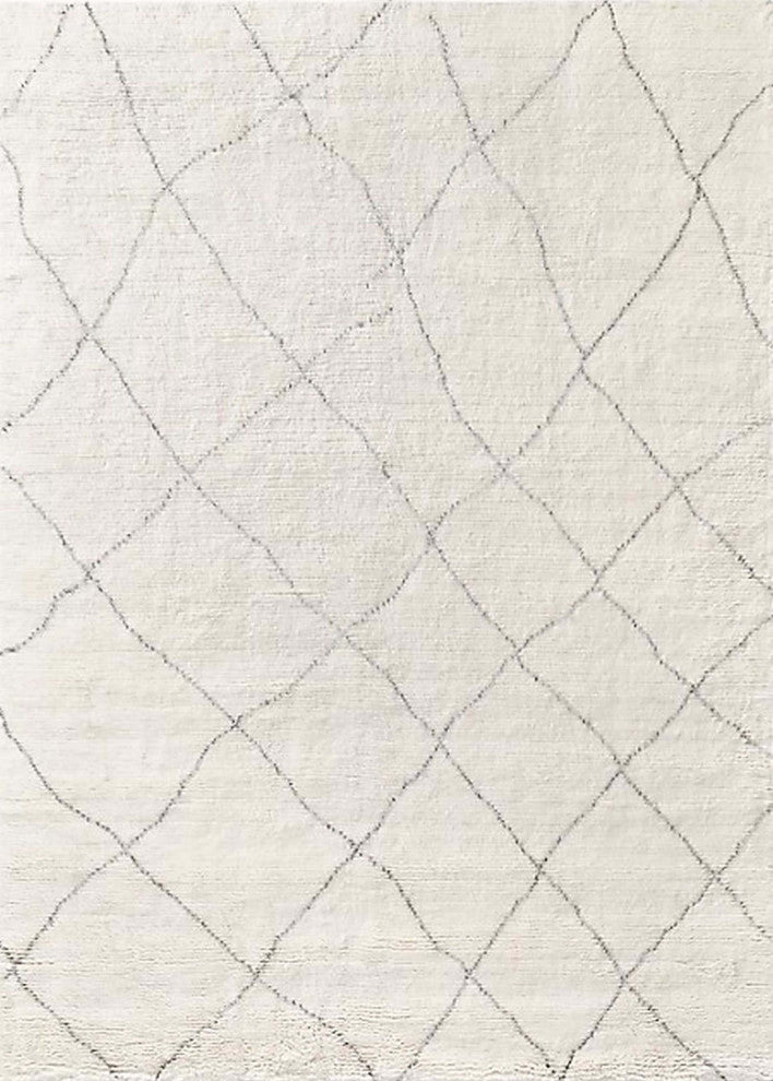 Ahgly Company Indoor Rectangle Mid-Century Modern Area Rugs, 2' x 4'
