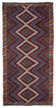 Rug N Carpet - Handwoven Anatolian 6' 0'' x 12' 4'' Rustic Wool Kilim Rug