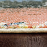 Infinity Cream And Multi Rug, 2'x3'11"
