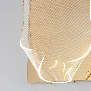 ET2 E24871-133 Rinkle 17" Tall LED Wall Sconce - French Gold