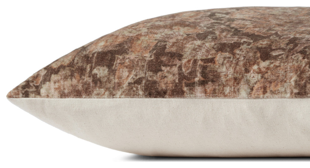 Loloi PLL0104 Multi 22'' x 22'' Cover, Down Pillow