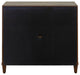 Modern Wood 40" Console With With doors, TV Stand, Fully Assembled, Brown