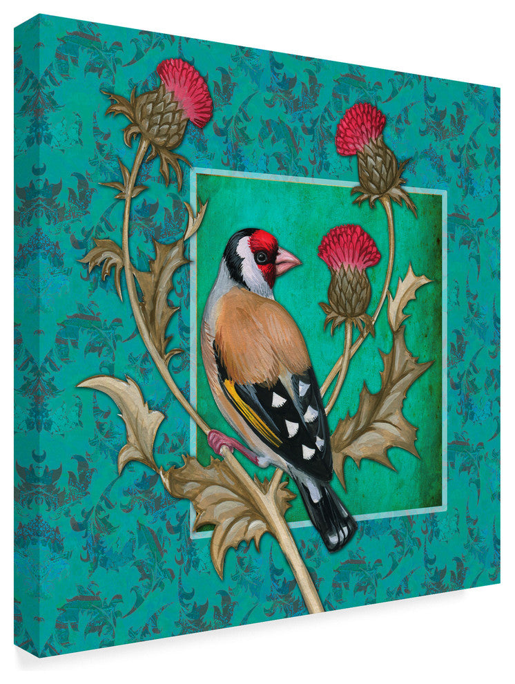 Maria Rytova 'Little Bird I' Canvas Art, 14"x14"