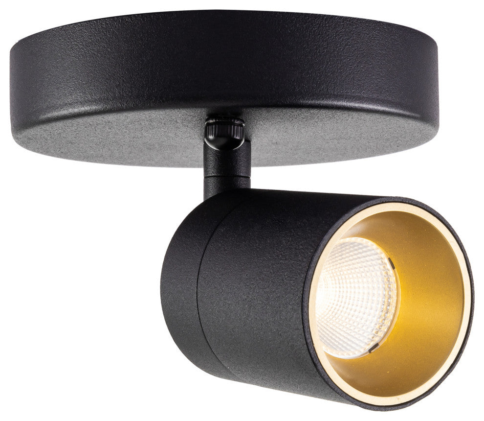 Vidalite Shura LED Spotlight, Black
