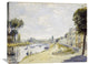"The Banks of the Seine" Artwork, 36" x 28"