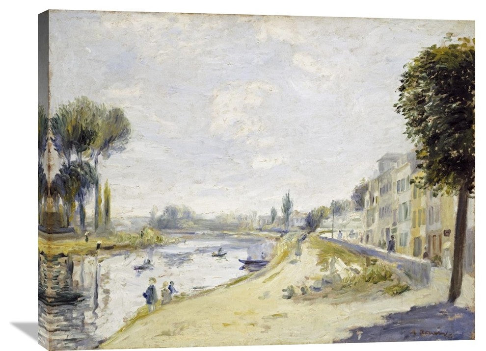 "The Banks of the Seine" Artwork, 36" x 28"