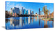 "Orlando Morning" Cityscape Canvas Photo Print, 32"x16"