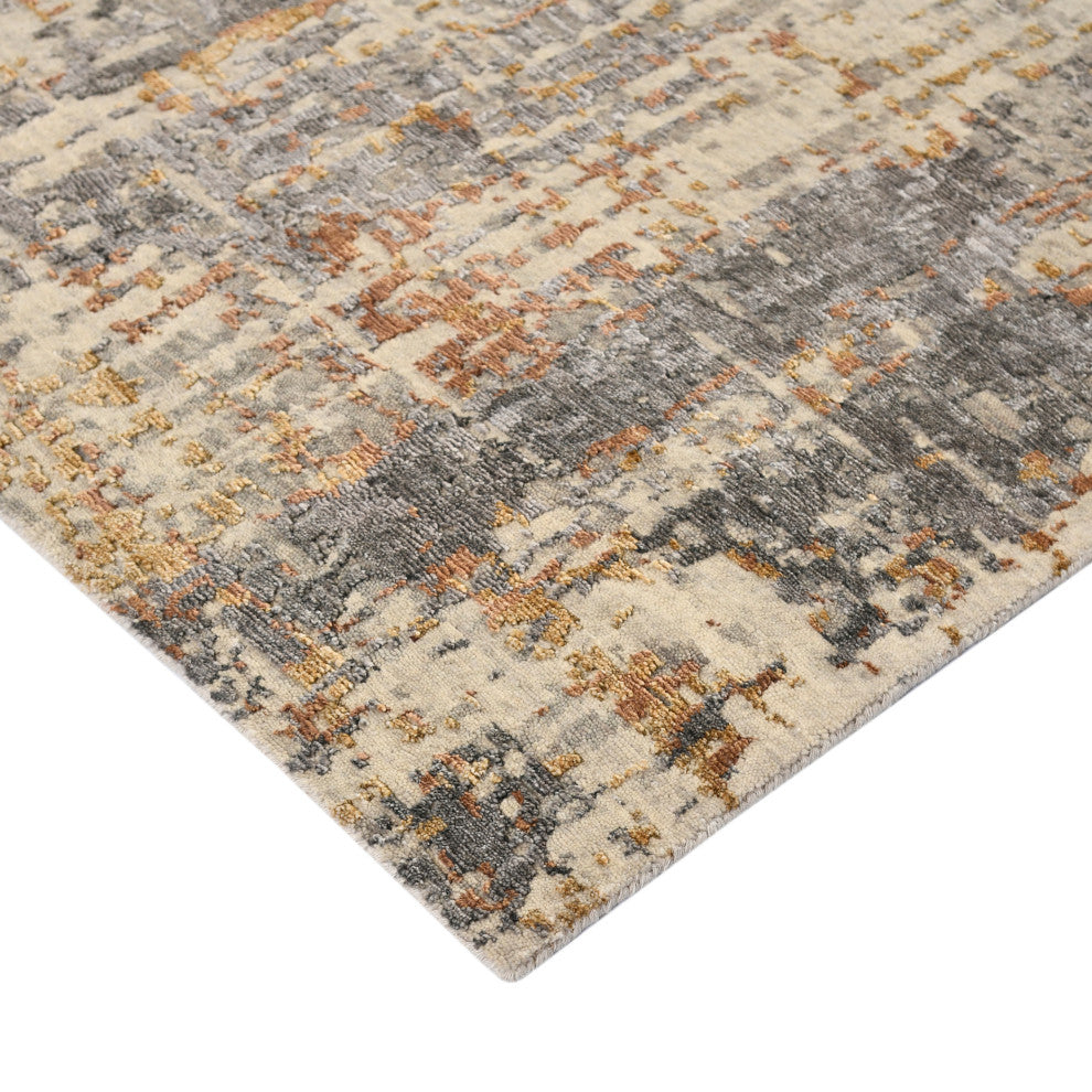 Serena Ophel Area Rug, Gray, 8' x 10', Abstract
